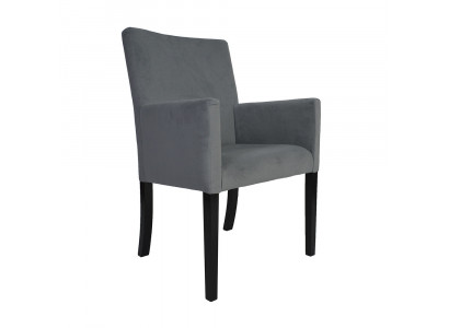 Chaise de club Lounge design Chaise de salle à manger Chaise de relaxation Fauteuil Rembourrage Fauteuil Accoudoir Lehn nouveau